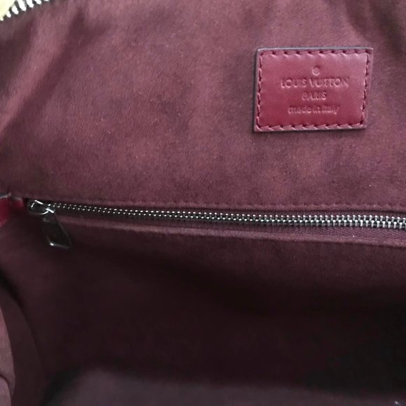 LOUIS VUITTON MONOGRAM SHINE DOC PM IN BORDEAUX RETAIL $2960-100% AUTHENTIC - Picture 14 of 16